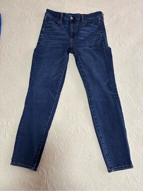 American Eagle Jeans Jeggings Super Hi Stretch Curvy 12 Skinny